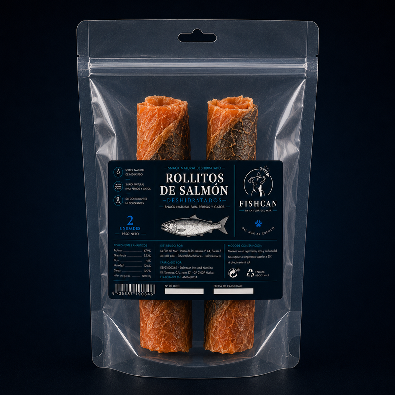 Rollitos de Salmón Ahumado FISHCAN